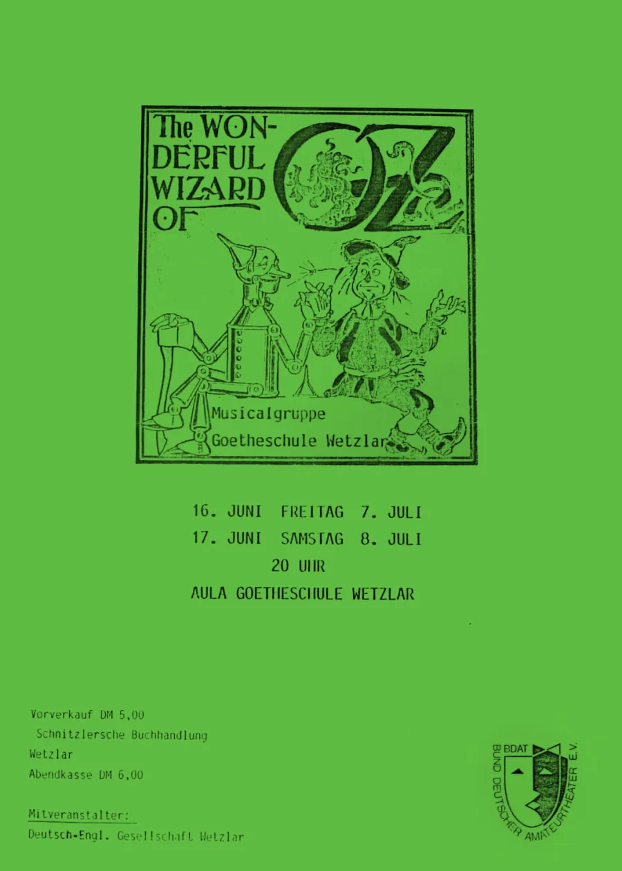 The Wonderful Wizard of Oz